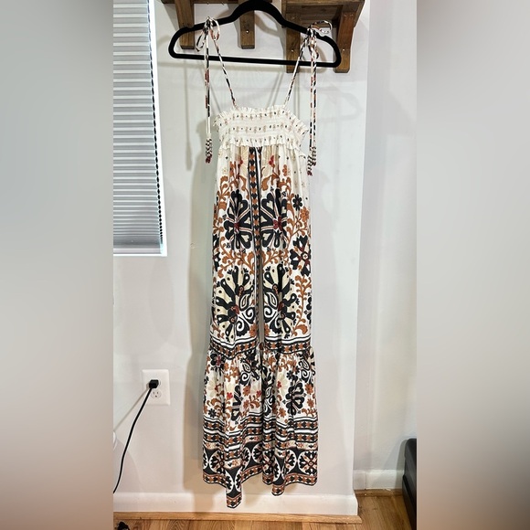 FARM Rio Multicolor Patterned Midi Dress - Picture 4 of 11